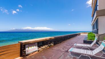 View from seawall