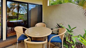 Back Patio Seating Area