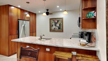 Kitchen with Breakfast Bar Seating